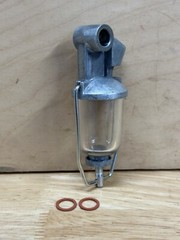 Fuel Sediment Bowl Ford 800, 801, 900, 901, 4000, 7/16 bolt hole 1/4 fuel line