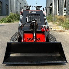 FREE SHIP/unloading Mini Skid Steer Loader 24HP EPA Engine Tracked Loader 1962lb