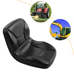 High Back Seat for John Deere 650 750 850 950 1050 Compact Tractor Black New
