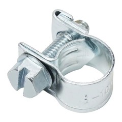 NEW 10 Pcs 1/4″ 5/16″ 3/8″ Fuel Injection Gas Line Hose Clamps Clip Pipe Clamp