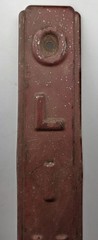 Vintage Oliver Tractor Center Front Grille – Emblem Nameplate Grill
