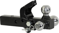1802279 Tri-Ball Truck Hitch With Hook, Solid Shank for 2…