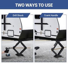 Garveetech Camper Trailer Stabilizer Leveling Scissor Jacks Set Of 4Car Scissor
