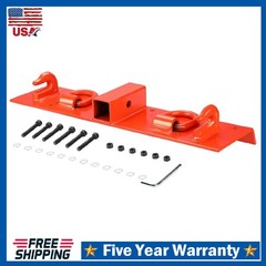 Tractor Grab Hooks,Heavy Duty Bolt On Compact Tractor Bucket Hooks & 2″ Receiver