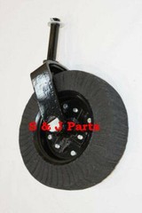 Tail Wheel Assembly 15″-1 1/2″ Yoke–Cast Iron Hub- Kubota,Mahindra,Hardee,Woods