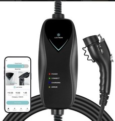 Level 1 J1772 Portable EV Charger (Wi-Fi Version), 110V, 15 Amp, NEMA 5-15 (O5)