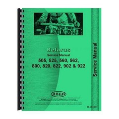 Service Manual fits Belarus 505 525 560 562 800 802 820 822 902 922