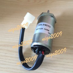 12V Solenoid Valve for Isuzu Engine 3LD1 3LD2 4LE1 3LB1 4LB1 SumitomoSH55 Digger