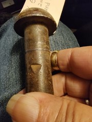 Hitch pin 7/8 by 5 inches with 2 washers and linch pin