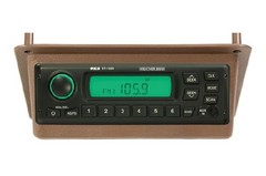 New Aftermarket Radio Kit w/Brown Bezel Replacement for John Deere 50 Series