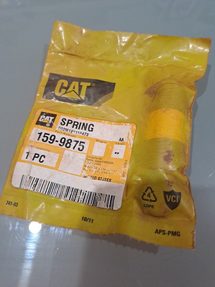 CAT Caterpillar 159-9875: 88mm Free Length Spring