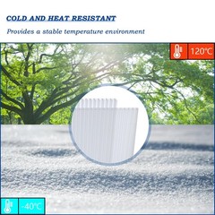 Bps 6Pcs 24 W X 48 L X 0.32 Polycarbonate Panels Waterproof Uv Protected