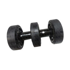 10″ Bogie Group with DuroForce Rubber Wheels Fits CAT 287 287B 261-6296