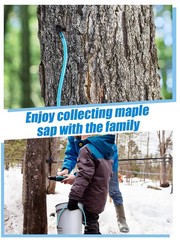 20Set Maple Syrup Tapping Kit – Tree Taps and Food 20 Count (Pack of 1)
