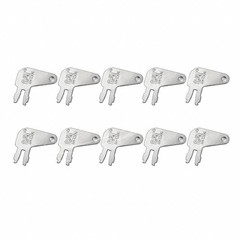 10pc 8H5306 8H 5306 Aftermarket Forked Keys For Caterpillar Switch 7N0718