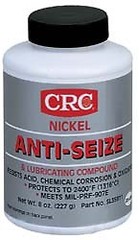 CRC 8 oz Bottle High Temperature Anti-Seize Lubricant Nickel, -95 to 2,400�F,…