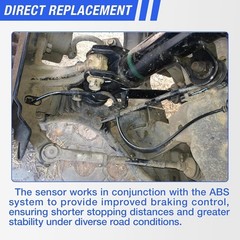 ABS Wheel Speed Sensor Front Left Right Compatible with 2003-2007 Honda Accord 2