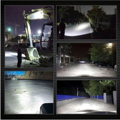 2PCS 3” LED WORK Lights Pods Caterpillar Skid Steers Excavator Forklift Loader
