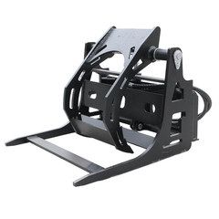 Skid Steer Log Grapple Attachment Quick Attach Heavy Duty Brush FREE SHIP