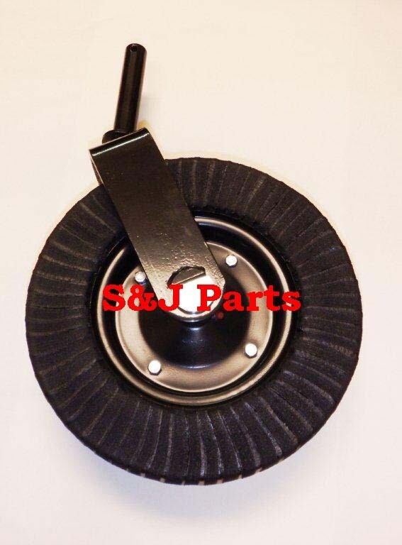 Tail Wheel Assembly 15″-1 1/4″ Yoke with Built in hub 3/4″ -Rhino,Hardee, Kubota