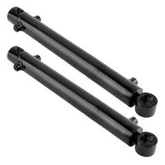 2X Hydraulic Tilt Bucket Cylinder For New Holland Models L865 LS180 LX885 L180
