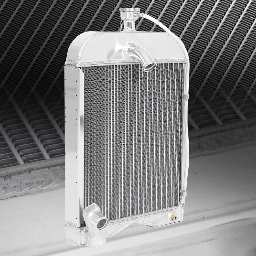 3 Row Aluminum Radiator w/Cap Fits Ford 2N 8N 9N Tractors 8N8005 AR2018 86551430