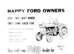 Farm Tractor Owners Operator Manual Ford 2000 3000 4000 5000 Tractor P180