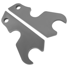 2Pcs Left + Right Excavator Quick Attach Plates for Kubota KX71 KX91 KX121 U35