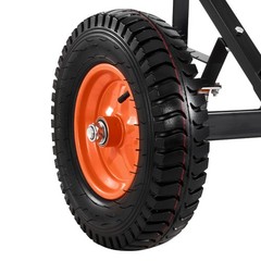 1200lbs Trailer Dolly 18 and 22 in Adjustable Height 2 in Ball 15.2 in Tires