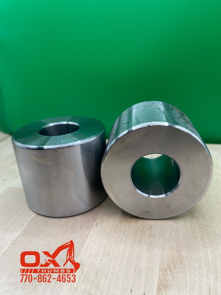 Set Of 2 30MM Excavator Bucket Bushings Bosses Cat John Deere Kubota Takeuchi
