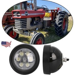 2PCS LED Flat Top Fender Lights for Massey Ferguson 1080, 1085, 1100, 1105, 1130
