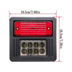 2x LED Taillight Rear Light 6670284 for Bobcat S100 S130 T550 S750 S770 S850