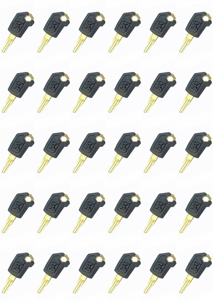 (30) Keys For CAT Caterpillar Heavy Equipment Ignition Key 5P8500 Key