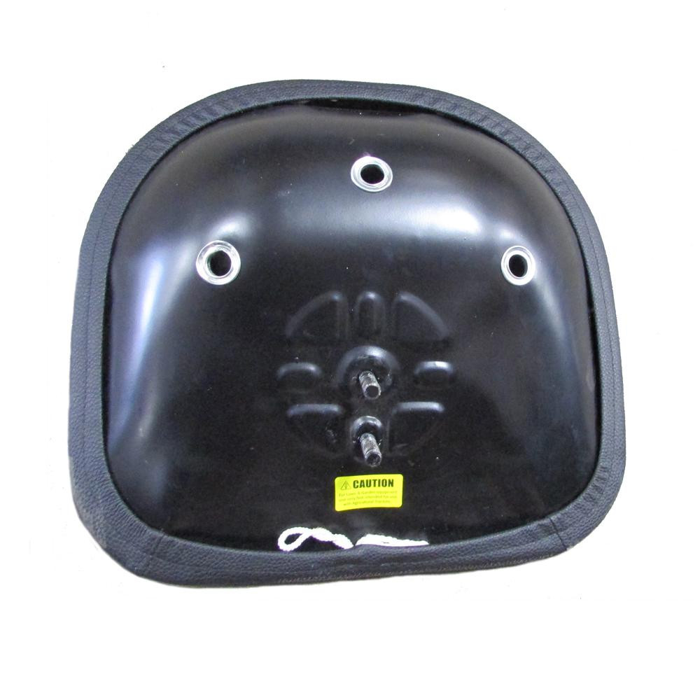 Tractor Seat, Black Padded Pan Style – 3 Holes, 2 Bolt 469-200001 2420469-200001