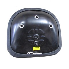 Tractor Seat, Black Padded Pan Style – 3 Holes, 2 Bolt 469-200001 2420469-200001
