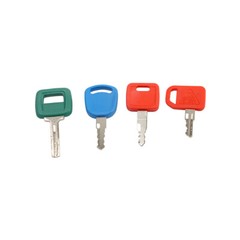 41 Heavy Equipment Keys For Case Cat Komatsu JCB Kubota Bobcat Volvo Doosan JLG