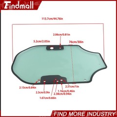 345-6230 3456230 CA3456230 Cab Door Glass For Caterpillar D Series 259D 257D