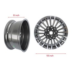 18 Inch Machined Grey Wheel Rim Replacement for Fusion 2017-2018