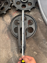 Agrotk Track Idler Wheel Assembly Front Idler for Mini Excavator Accessories