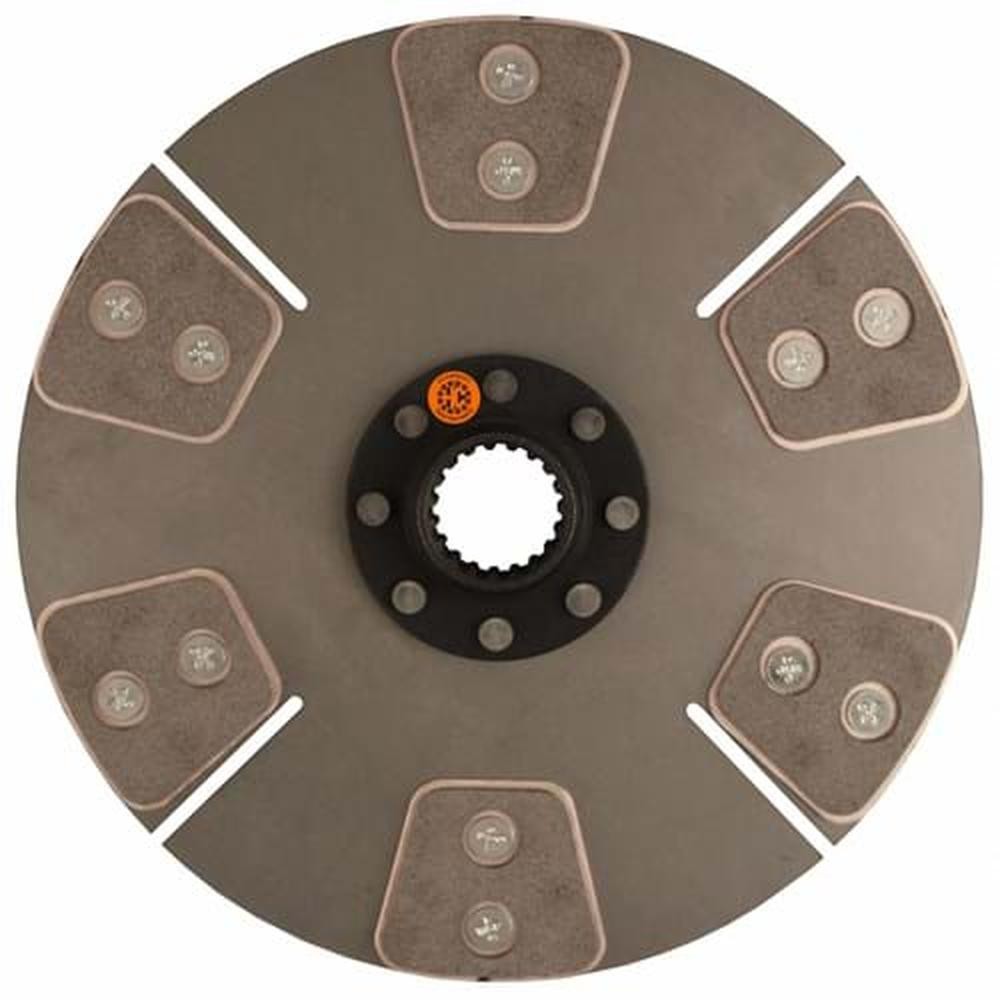 10-1/4″ Transmission Disc, 6 Pad, w/ 1-3/8″ 19 Spline Hub – New Fits Kubota