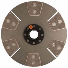 10-1/4″ Transmission Disc, 6 Pad, w/ 1-3/8″ 19 Spline Hub – New Fits Kubota