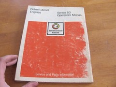 Detroit Diesel Engines Series 53 Operators Manual 6SE337 1975 Revision