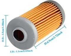 Amero Fuel Filter W-Oring FITS Yanmar YM1100 YM1100D YM1110 YM1110D YM1300 1300D