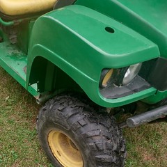 Front Right Fender For John Deere Green – Gator 620i 850D HPX replace AM137567
