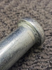 John Deere W47646 Steel Flat Clevis Head Pin Fastener for CX15 CX20 E12 E15