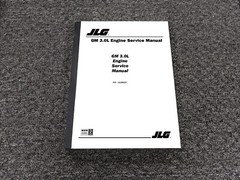 JLG GM 3.0L Engine Shop Service Repair Manual PN 3128415