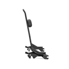 22.25″ One-Piece Passenger Sissy Bar w/Pad Detach Fat Bob 2018-2024 Gloss Black