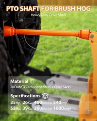 39″-55″ Brush Hog PTO Shaft PTO Shaft for Bush Hog/Finish Mower/Rotary Cutter