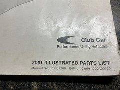 Pioneer 900 Club Car 2001 Performance Utility Vehicles Illustrated Parts List