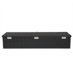 50″Aluminum Five Pattern Toolbox Single Lock Black